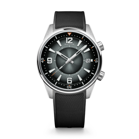JLC - Polaris Date - 42 MM - Stainless Steel - Ocean Gray Dial - Black Rubber Strap - Q9068650