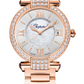 Chopard Imperiale Rose Gold 36 MM - Rose Gold Bracelet - Diamond Bezel - Silver Dial - 384822-5004