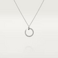 Cartier Just Un Clou Necklace - White Gold Diamonds - B7224898