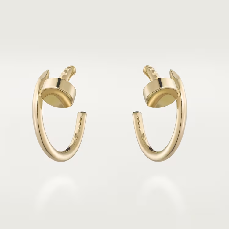 Cartier Just Un Clou Earrings - Yellow Gold - B8301235