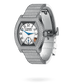 F.P. Journe Elégante Titanium with 12 rows of diamonds and set bracelet Titanium 40 x 35 MM - Titanium Diamond Bracelet - Diamond Bezel - White Dial - Titanium with 12 rows of diamonds and set bracelet  nyc watcher nyc watches