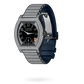 F.P. Journe Elégante Titanium Titalyt® with 12 rows of diamonds and set bracelet 40 x 35 MM - Titanium Diamond Blue Rubber Strap - Diamond Bezel - Black Dial - Titalyt® with 12 rows of diamonds and set bracelet nyc watcher nyc watches
