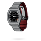 F.P. Journe Elégante Titanium Titalyt® with 12 rows of diamonds and set bracelet 40 x 35 MM - Titanium Diamond Red Rubber Strap - Diamond Bezel - Black Dial - Titalyt® with 12 rows of diamonds and set bracelet nyc watcher nyc watches