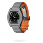 F.P. Journe Elégante Titanium Titalyt® with 12 rows of diamonds and set bracelet 40 x 35 MM - Titanium Diamond Orange Rubber Strap - Diamond Bezel - Black Dial - Titalyt® with 12 rows of diamonds and set bracelet nyc watcher nyc watches