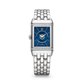 JLC - Reverso Classic Duetto - 40 MM x 24.4 MM - Stainless Steel - Silvered-Gray/Blue Dial - Diamond-Set Case - Stainless Steel Bracelet - Q2578181