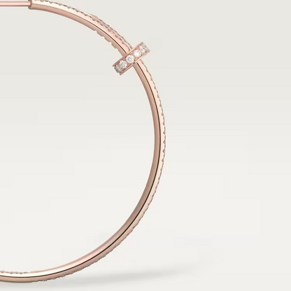 Cartier Juste Un Clou Earrings - Rose Gold - Diamonds - N8515009
