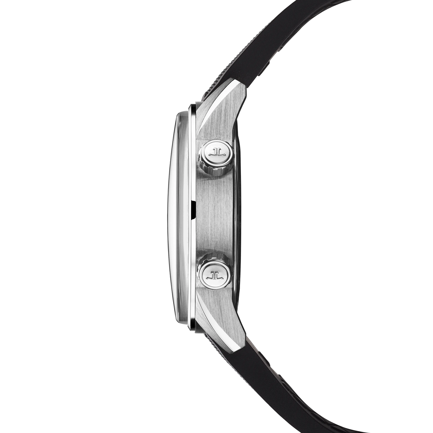 JLC - Polaris Date - 42 MM - Stainless Steel - Black Dial - Black Rubber Strap - Q906867J