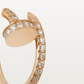 Cartier Just Un Clou Earrings - Rose Gold - Diamonds - B8301429