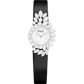 Piaget High Jewellery - White Gold 18 MM - Black Satin Strap - Diamond Bezel - Mother-of-pearl Dial - G0A45037