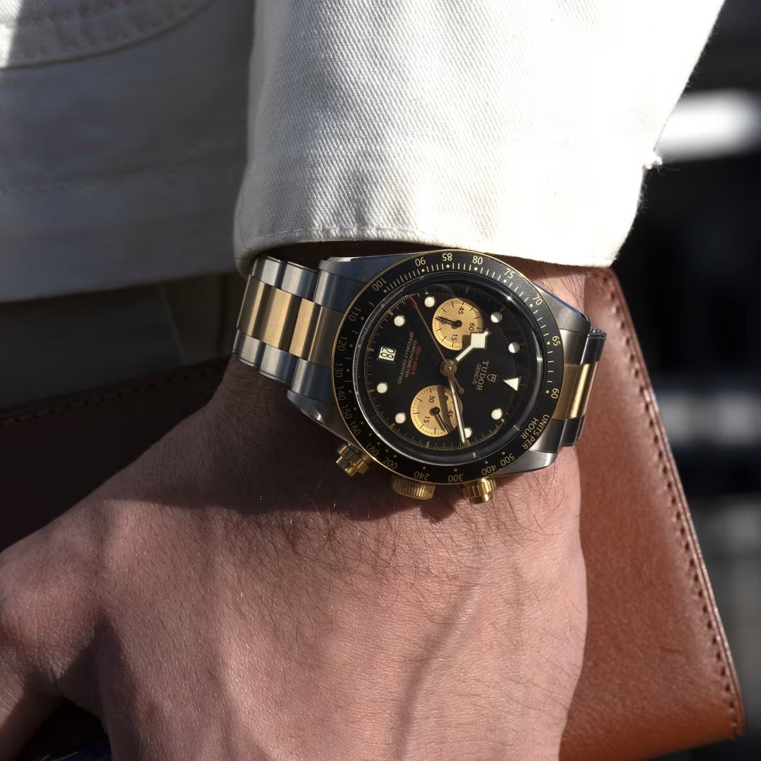 Tudor Black Bay Chrono S&G - 41 MM - Steel & Yellow Gold - Black Dial - M79363N-0001