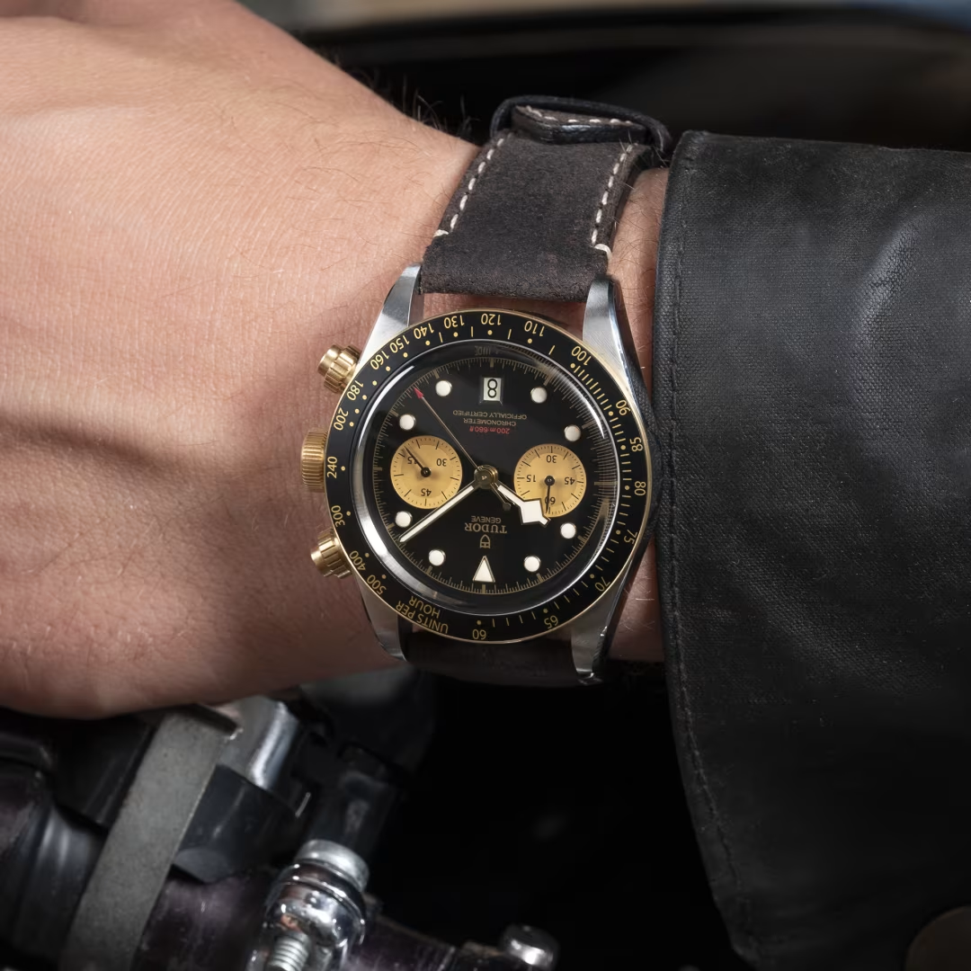 Tudor Black Bay Chrono S&G - 41 MM - Steel & Yellow Gold - Black Dial - M79363N-0002