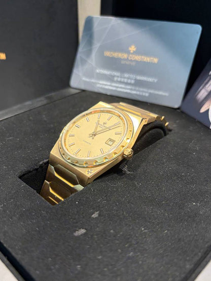 Vacheron Constantin Historiques 222 Yellow Gold 37 MM - Yellow Gold Bracelet - Beige Dial - 4200H/222J-B935
