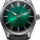 H. Moser & Cie Pioneer Center Seconds Cosmic Green - Stainless Steel - 40 MM - Rubber Strap - Cosmic Green Fumé Dial - 3201-1201