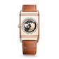 JLC - Reverso Tribute Geographic - Limited Edition - 49.4 MM x 29.9 MM - Pink Gold - Toffee Brown Dial - Brown Leather Strap - Q714256J