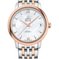 Omega De Ville Stainless Steel and Rose Gold 32.7 MM - Stainless Steel and Rose Gold Bracelet - Mother-Of-Pearl Dial - 424.20.33.20.05.002 nyc watcher nyc watches