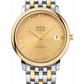 Omega De Ville Stainless Steel and Yellow Gold 36.8 MM - Stainless Steel and Yellow Gold Bracelet - Champagne Dial - 424.20.37.20.08.001 nyc watcher nyc watches