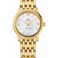 Omega De Ville Yellow Gold 24.4 MM - Yellow Gold Bracelet - Mother -Of- Pearl Dial - 424.50.24.60.05.001 nyc watcher nyc watches