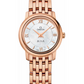 Omega De Ville Rose Gold 24.4 MM - Rose Gold Bracelet - Mother -Of- Pearl Dial - 424.50.24.60.05.002 nyc watcher nyc watches