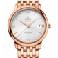 Omega De Ville Rose Gold 36.8 MM - Rose Gold Bracelet - Silver Dial - 424.50.37.20.02.001 nyc watcher nyc watches