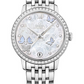 Omega De Ville White Gold 32.7 MM - White Gold Bracelet - Diamond Bezel - Mother-Of-Pearl Diamond Dial - 424.55.33.20.55.003 nyc watcher nyc watches