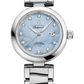 Omega De Ville Stainless Steel 34 MM - Stainless Steel Bracelet - Blue Diamond Dial - 425.30.34.20.57.003