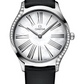 Omega De Ville Stainless Steel 36 MM - Black Fabric Strap - White Mother-Of-Pearl Dial - 428.17.36.60.05.001