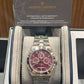 Vacheron Constantin Overseas Chronograph White Gold 41.5 MM - White Gold Bracelet - Burgundy Dial - 4300V/220G-H151