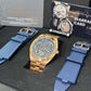 Vacheron Constantin - Overseas - Perpetual Calendar Ultra-thin - 41.5 MM - Rose Gold - Skeleton Dial - 4300V/220R-B642
