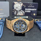 Vacheron Constantin - Overseas - Perpetual Calendar Ultra-thin - 41.5 MM - Rose Gold - Skeleton Dial - 4300V/220R-B642