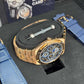 Vacheron Constantin - Overseas - Perpetual Calendar Ultra-thin - 41.5 MM - Rose Gold - Skeleton Dial - 4300V/220R-B642