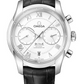 Omega De Ville Stainless Steel 42 MM - Black Leather Strap - Silver Dial - 431.13.42.51.02.001 nyc watcher nyc watches