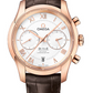 Omega De Ville Rose Gold 42 MM - Brown Leather Strap - Silver Dial - 431.53.42.51.02.001 nyc watcher nyc watches