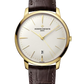 Vacheron Constantin Patrimony Yellow Gold 40 MM - Blue Leather Strap - White Dial - 85180/000J-9231