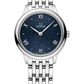 Omega De Ville Stainless Steel 27.5 MM - Stainless Steel Bracelet - Blue Dial - 434.10.28.60.03.002