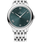 Omega De Ville Stainless Steel 27.5 MM - Stainless Steel Bracelet - Green Dial - 434.10.28.60.10.001