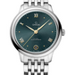 Omega De Ville Stainless Steel  34 MM - Stainless Steel Bracelet - Green Dial - 434.10.34.20.10.001