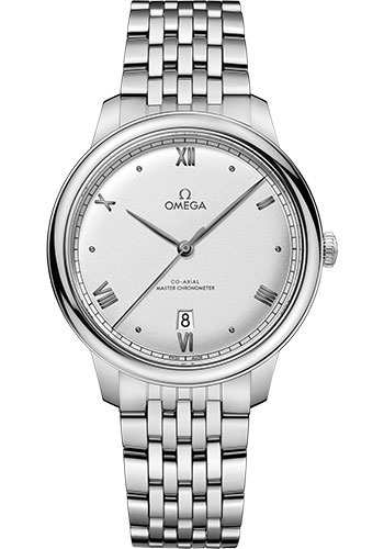 Omega De Ville Stainless Steel 40 MM - Stainless Steel Bracelet - Silvery Dial - 434.10.40.20.02.001