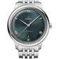 Omega De Ville Stainless Steel 40 MM - Stainless Steel Bracelet - Green Dial - 434.10.40.20.10.001