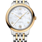 Omega De Ville Yellow Gold and Stainless Steel  34 MM - Yellow Gold and Stainless Steel Bracelet - White Mother-Of-Pearl Dial - 434.20.34.20.05.002