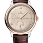 Omega De Ville Rose Gold and Stainless Steel 41 MM - Brown Leather Strap - PVD Linen Dial - 434.23.41.21.09.001