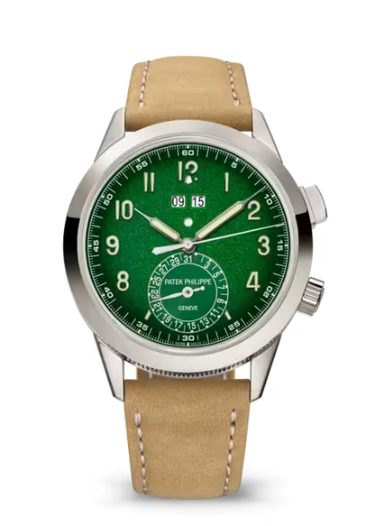 Patek Philippe Calatrava - 41 MM - White Gold - Green Dial - 5322G-010