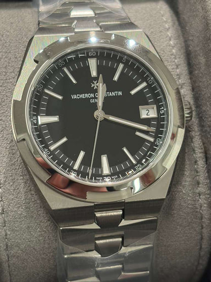 Vacheron Constantin Overseas Stainless Steel 41 MM - Stainless Steel Bracelet - Black Dial - 4520V/210A-B483