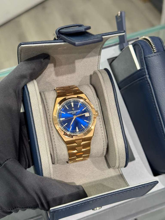 Vacheron Constantin - Overseas - 41 MM - Rose Gold - Blue Dial - 4520V/210R-B705