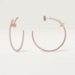 Cartier Juste Un Clou Earrings - Rose Gold - Diamonds - N8515009