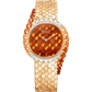 Piaget Limelight Gala Precious - Rose Gold - 32 MM - Rose Gold Bracelet - Diamond & Spessartite Bezel - Rose Gold Dial - G0A51188