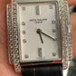 Patek Philippe Gondolo - 29 MM - White Gold and Diamonds - White Diamond Dial - Leather Strap - 4825/100G