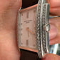 Patek Philippe Gondolo - 29 MM - White Gold and Diamonds - White Diamond Dial - Leather Strap - 4825/100G