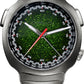 H. Moser & Cie Streamliner Flyback Chronograph Automatic Matrix Green Fumé - Stainless Steel - 42.3 MM - Matrix Green Fumé Dial - Stainless Steel Bracelet - 6907-1205