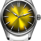 H. Moser & Cie Pioneer Center Seconds Sunny-Side Up - Stainless Steel - 40 MM - Rubber Strap - Yellow Fumé Dial - 3201-1200