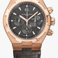 Vacheron Constantin Overseas Chronograph - 42 MM - Yellow Gold - Grey Dial - 49150/000R-9338